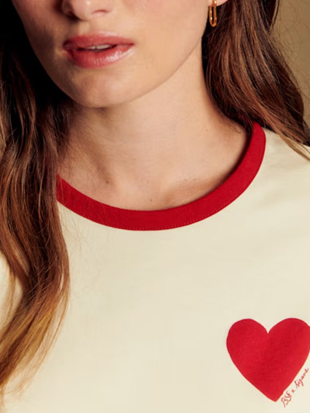 Sezane T-Shirt - Sézane x BSF - M - Picture 2 of 4